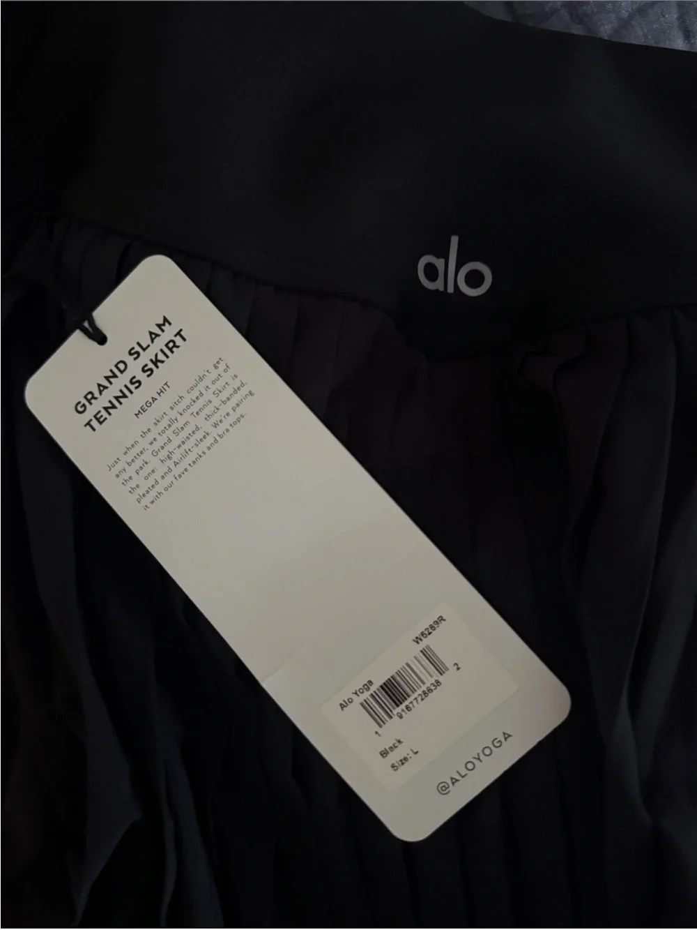 BNWT ALO Yoga Grand Slam Tennis Skirt
